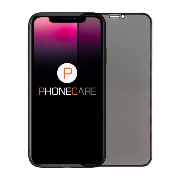 iPhone 11/iPhone Xr Skjermbeskytter Herdet glass 3D Privacy
