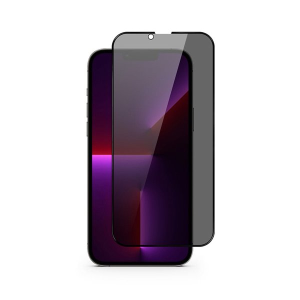 iPhone 13 Pro Max/iPhone 14 Plus Skjermbeskytter 3D Herdet glass Privacy