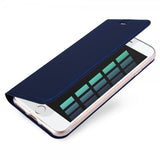 Dux Ducis Skin Pro Series till iPhone 7/8/SE MobilEtui MörkBlå