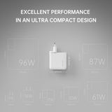 4smarts Skrivebord Lader GaN Flex Pro 100W 3 USB-C+1 USB-A