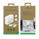 4smarts Skrivebord Lader GaN Flex Pro 200W 4 USB-C