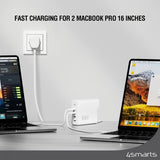 4smarts Skrivebord Lader GaN Flex Pro 200W 4 USB-C