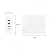 Fixed Skrivebord Lader GaN200 Charging Dock 3xUSB-C & 1xUSB-A