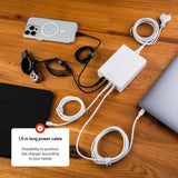 Fixed Skrivebord Lader GaN200 Charging Dock 3xUSB-C & 1xUSB-A