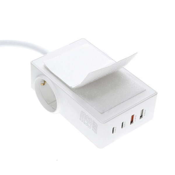 4smarts Skrivebord Lader USB-C/A Power Strip Desk GaN 65W