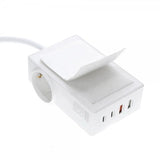 4smarts Skrivebord Lader USB-C/A Power Strip Desk GaN 65W