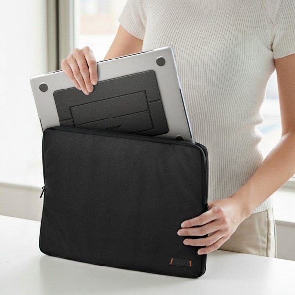Spigen Slim Fold Laptop Stand Svart
