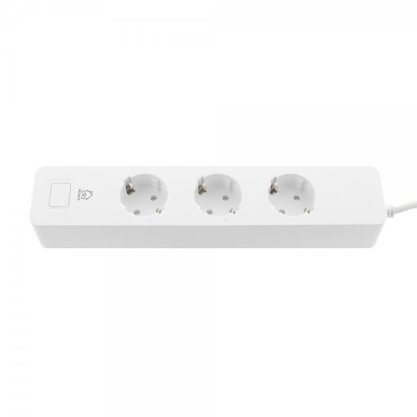 Deltaco Smart Home Smart WiFi strømuttak 3xCEE 7/3 & 2xUSB-A 1.5m
