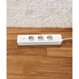 Deltaco Smart Home Smart WiFi strømuttak 3xCEE 7/3 & 2xUSB-A 1.5m