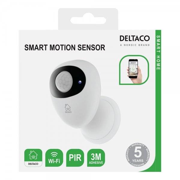 Deltaco Smart Home Smart bevegelsessensor WiFi