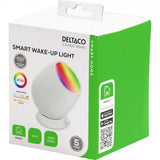 Deltaco Smart Home Smart Wake-up Lamp RGB USB-C