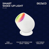 Deltaco Smart Home Smart Wake-up Lamp RGB USB-C