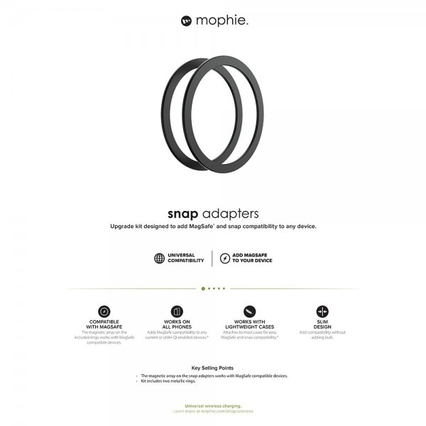 Mophie Snap Adapters MagSafe 2-pakning