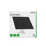 Deltaco Smart Home Solcellepanel med USB-C-kontakt 5W 3m