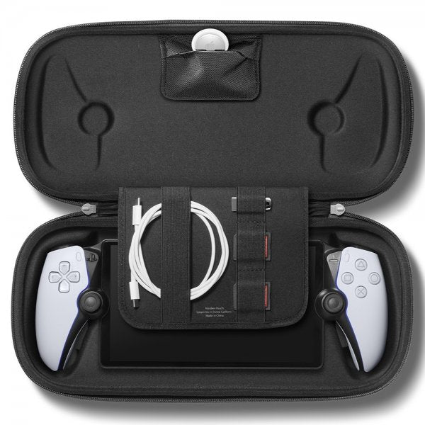 Spigen Sony PlayStation Portal Etui Klasden Pouch Charcoal Gray
