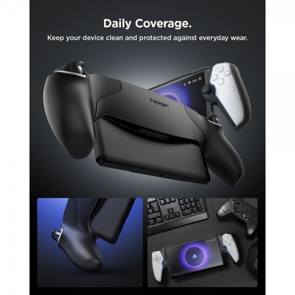 Spigen Sony PlayStation Portal Deksel Thin Fit Svart