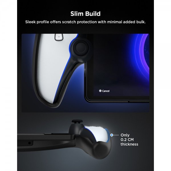 Spigen Sony PlayStation Portal Deksel Thin Fit Svart