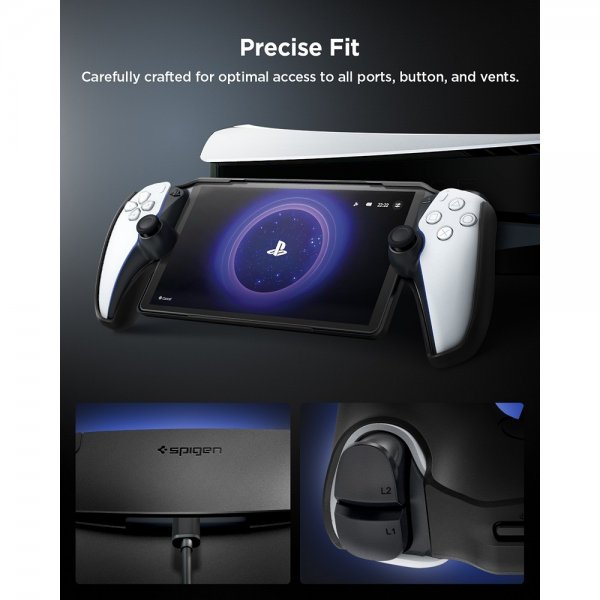 Spigen Sony PlayStation Portal Deksel Thin Fit Svart