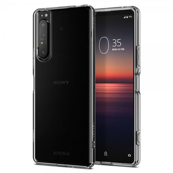 Spigen Sony Xperia 1 II Deksel Liquid Crystal Crystal Clear