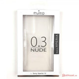 Puro Sony Xperia 1 II Deksel Nude Transparent