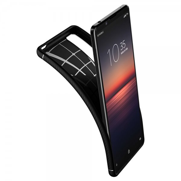 Spigen Sony Xperia 1 II Deksel Rugged Armor Matte Black