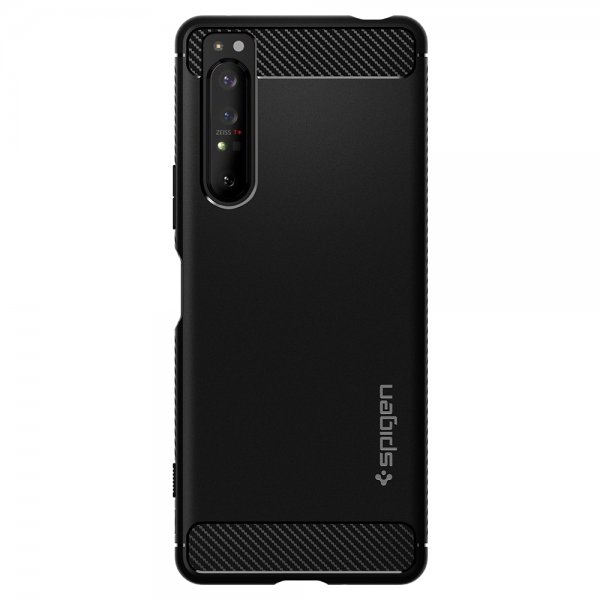 Spigen Sony Xperia 1 II Deksel Rugged Armor Matte Black