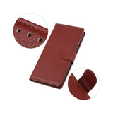Sony Xperia 1 III Etui med Stativ Brun