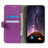 Sony Xperia 1 III Etui Litchi Lilla