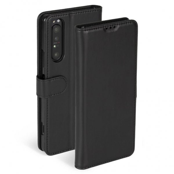 Krusell Sony Xperia 1 III Etui PhoneWallet Svart