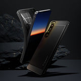 Spigen Sony Xperia 1 III Deksel Rugged Armor Matte Black