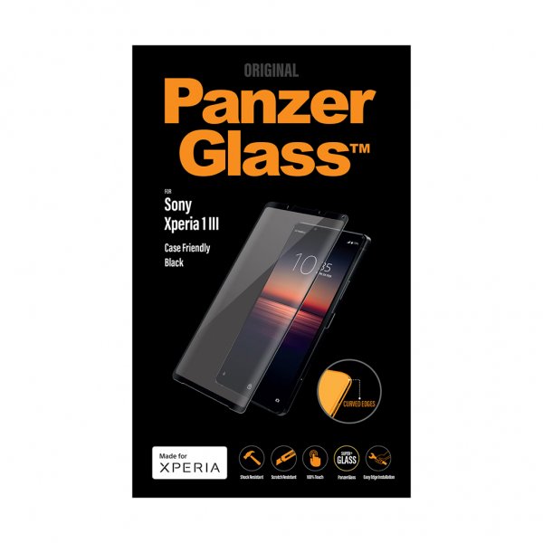 PanzerGlass Sony Xperia 1 III Skjermbeskytter CaseFriendly