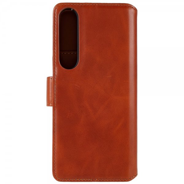 Nordic Covers Sony Xperia 1 IV Etui Essential Leather Maple Brown
