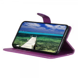 Sony Xperia 1 IV Etui Litchi Lilla
