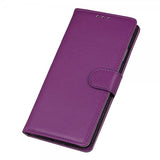 Sony Xperia 1 IV Etui Litchi Lilla