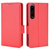 Sony Xperia 1 IV Etui med Kortlomme Rød