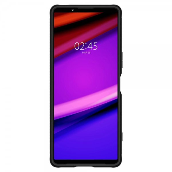 Spigen Sony Xperia 1 IV Deksel Rugged Armor Matte Black