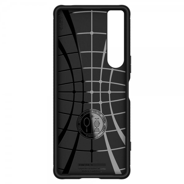 Spigen Sony Xperia 1 IV Deksel Rugged Armor Matte Black