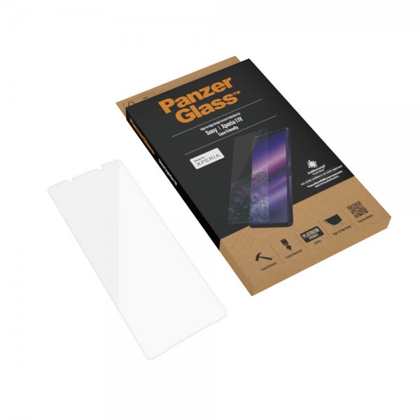PanzerGlass Sony Xperia 1 IV Skjermbeskytter Edge-to-Edge Case Friendly