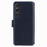 Nordic Covers Sony Xperia 1 V Etui Essential Leather Heron Blue