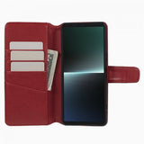 Nordic Covers Sony Xperia 1 V Etui Essential Leather Poppy Red