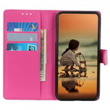 Sony Xperia 1 V Etui Litchi Magenta