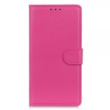 Sony Xperia 1 V Etui Litchi Magenta