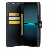 Dg.Ming Sony Xperia 1 V Etui Avtagbart Deksel Svart
