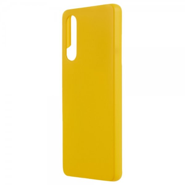 Sony Xperia 1 V Deksel Matt Hardplast Gul