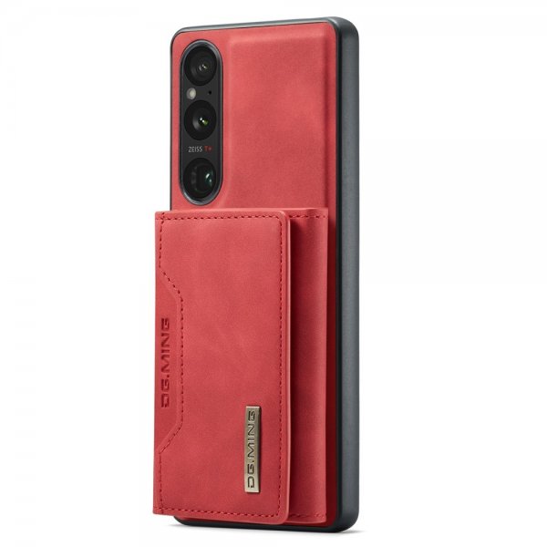 Dg.Ming Sony Xperia 1 V Deksel M2 Series Avtakbart Kortholder Rød