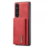 Dg.Ming Sony Xperia 1 V Deksel M2 Series Avtakbart Kortholder Rød