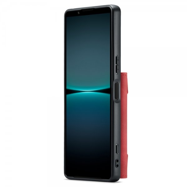 Dg.Ming Sony Xperia 1 V Deksel M2 Series Avtakbart Kortholder Rød