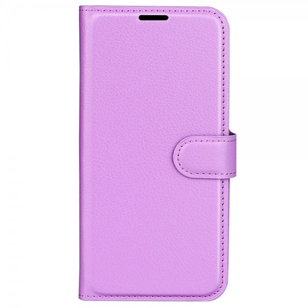 Sony Xperia 1 VI Etui Litchi Lilla