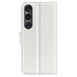 Sony Xperia 1 VI Etui Litchi Hvit