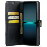 Dg.Ming Sony Xperia 1 VI Etui Avtagbart Deksel Svart
